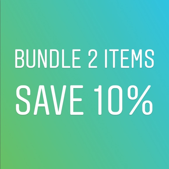 BUNDLE 2 ITEMS AND SAVE 10% - Picture 1 of 1